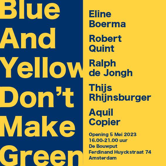 Why yellow and blue don't make green